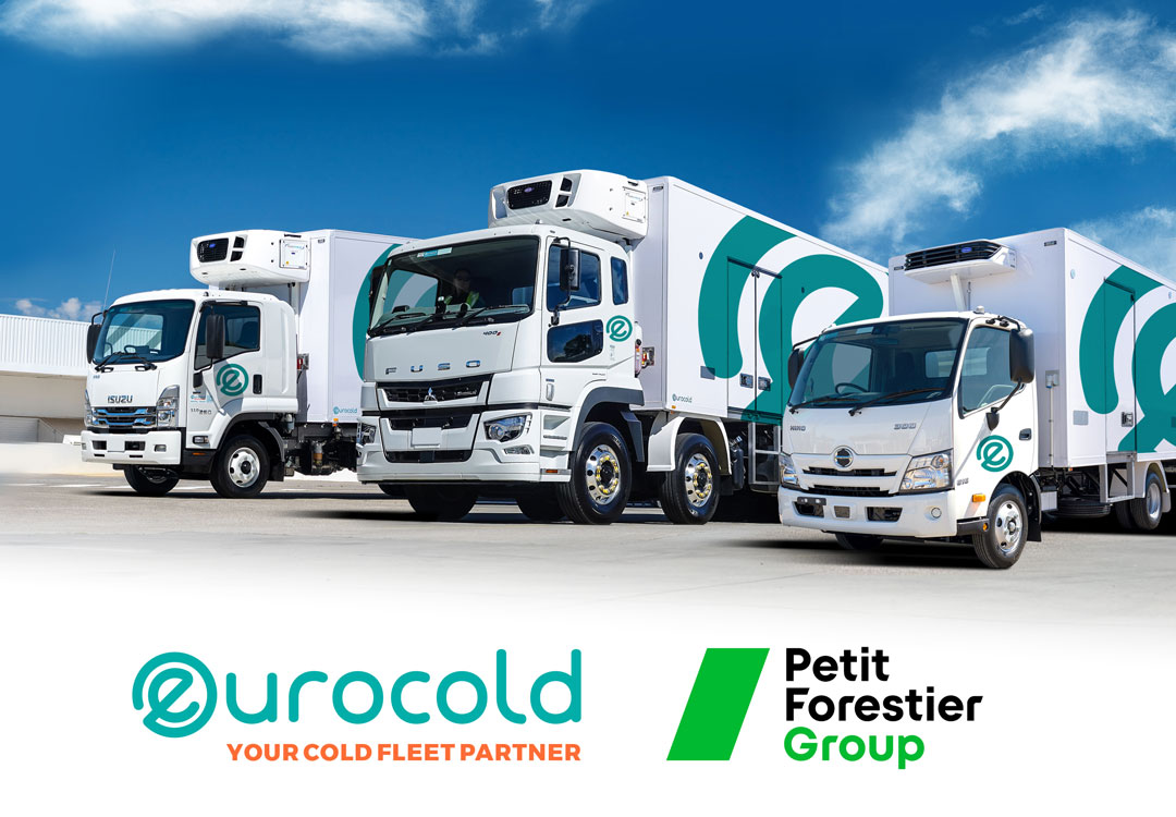 Eurocold and Petit Forestier Group three truck lineup