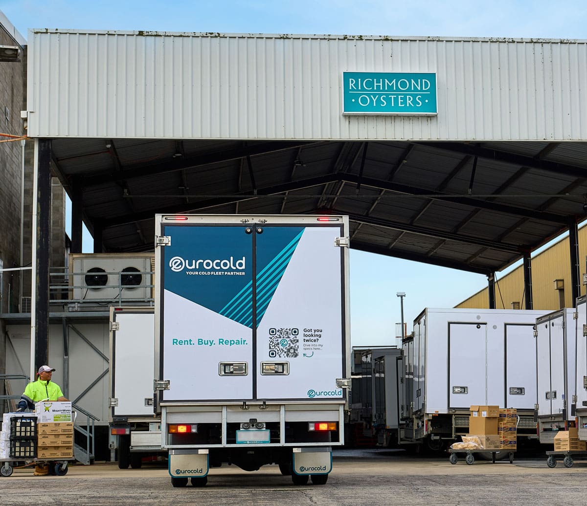 Eurocold X Richmond Oysters refrigerated fleet